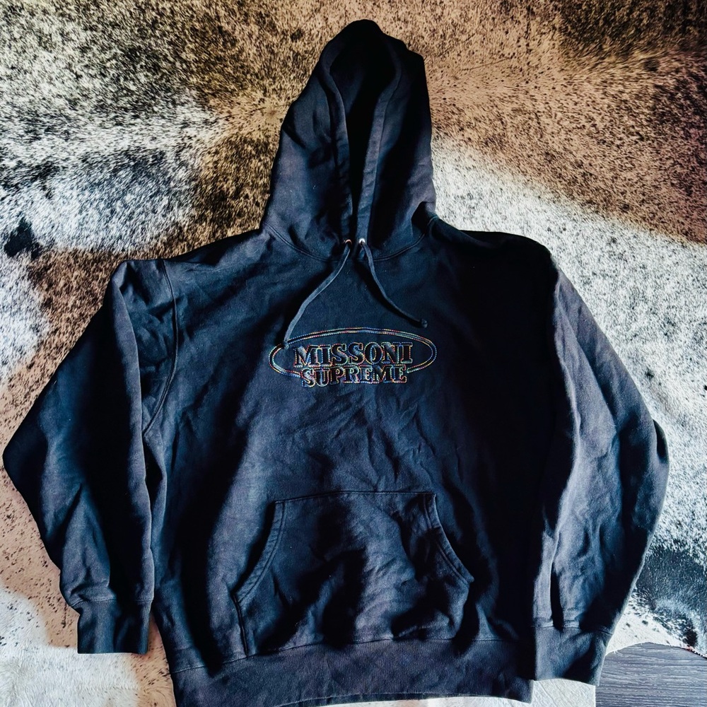 Supreme Black Hoodie
